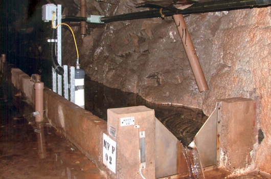 Automation of a flow meter in the drainage tunnel of the Main Dam of Itaipu